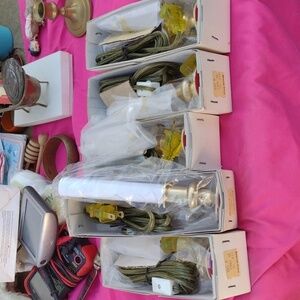 Solid brass candle light 🕯️ lot